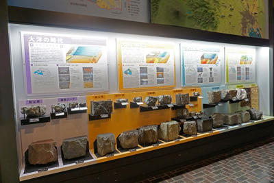 ようこそ、日本地質学発祥の地へコーナーの写真