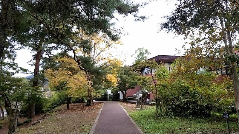 1105岩石園付近園路