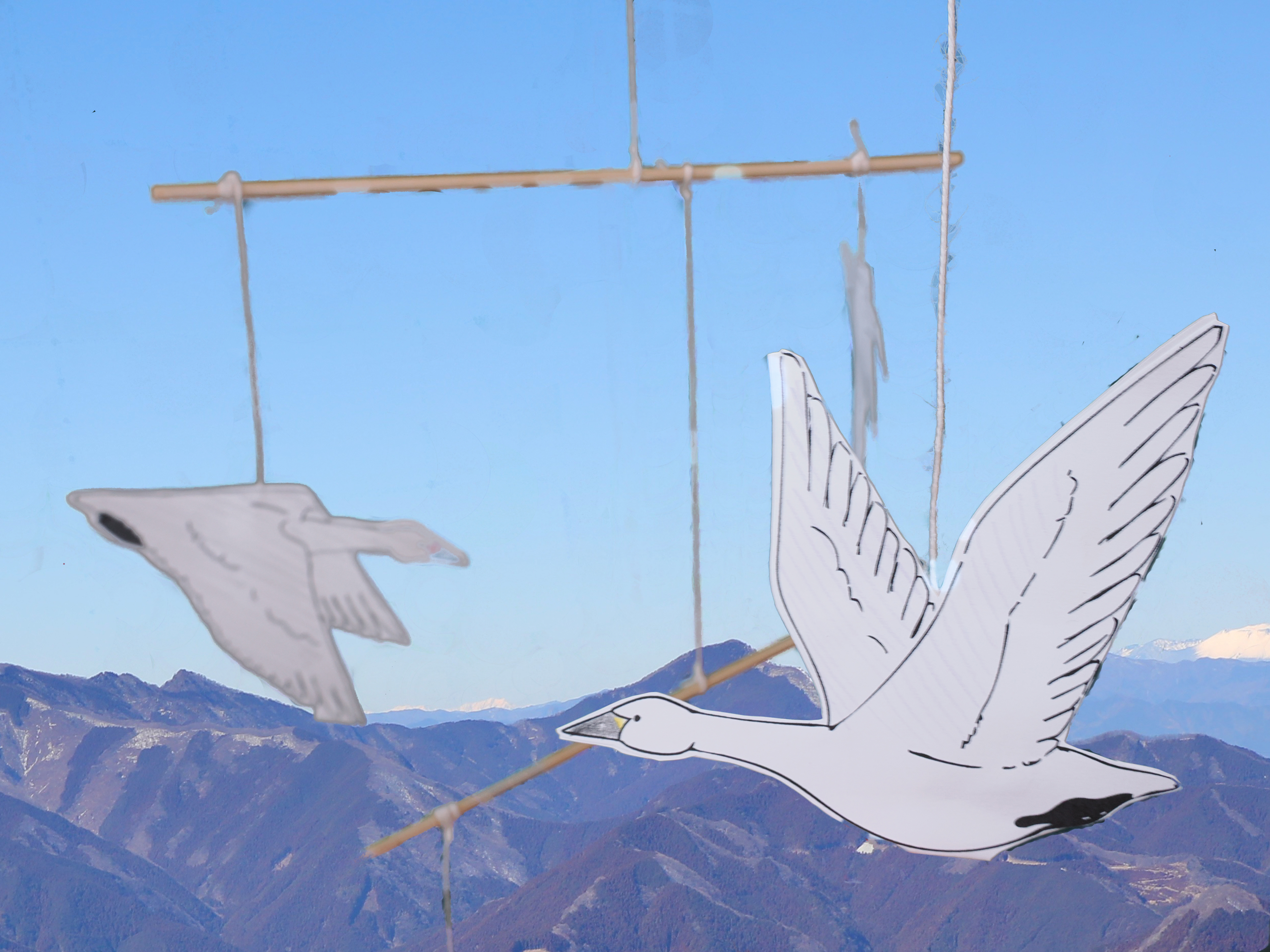 ハクチョウモビールの写真