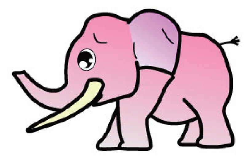 マンモスのイラスト